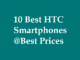 10 best HTC smartphones at the best smartphone prices