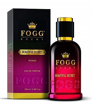 - Fogg Beautiful Secret EDP as Best Selling Women's Perfume in India